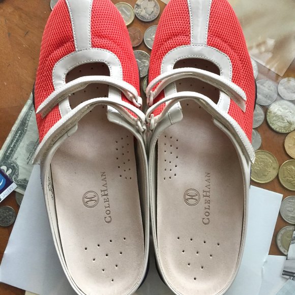 Cole Haan Nike Air Mary Jane Style Mules - Picture 4 of 5